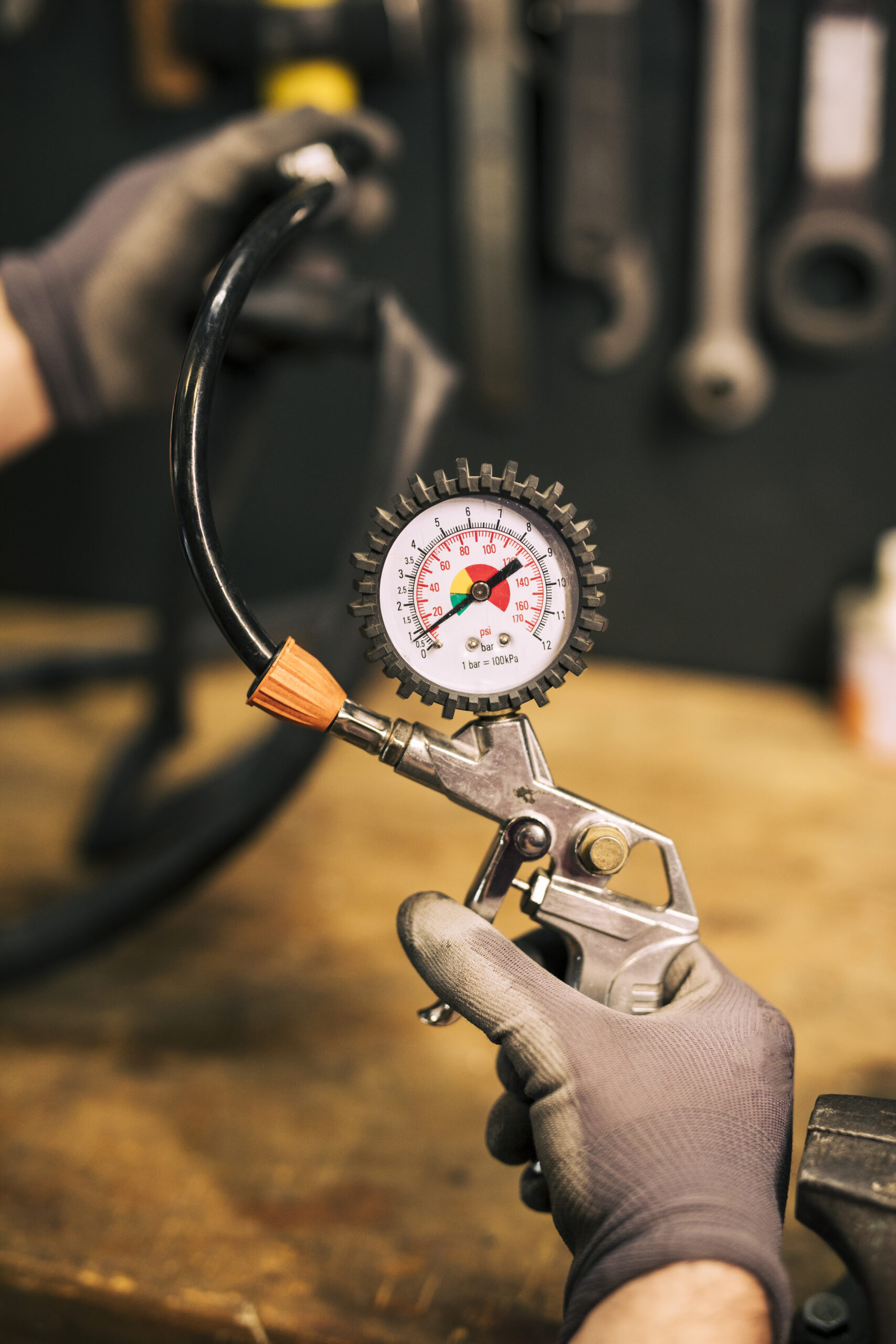 mechanic-repairing-bicycle